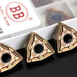 BB WNMG Carbide Insert WNMG0804 CNC Lathe Turning Tool 04 06 08 Angle MA TM for Stainless Steel Steel