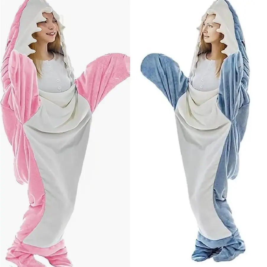 

Grey Blue Shark Onesies Cos Suit Sleepwear Jumpsuit Children Clothes Adult Cosplay Pyjamas Cartoon Halloween Costume Rompers