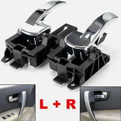 Car Inner Handle Interior Door Handle for Nissan Qashqai J10 2007-2013 80670JD00E 80671JD00E 80670-JD00E 80671-JD00E 2pcs