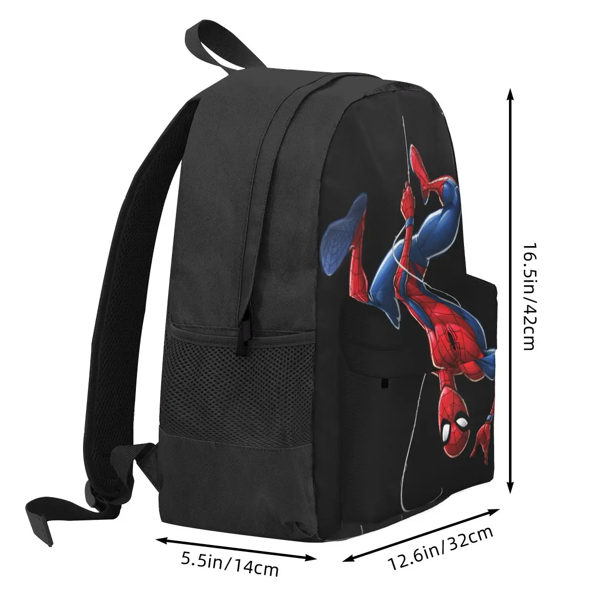 Spider-Man Hanging Women Backpack Mochila Print Fashion Student School Bag Computer Backpack Boys Girls Waterproof Shoulder Bag