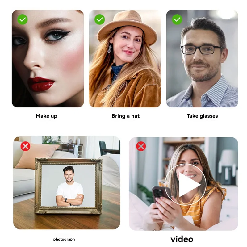 ABMF-Intelligent Biometric Fingerprint Time Attendance Machine 5000 Users 5In Touch Lcd 2MP Camera Time Attendance B