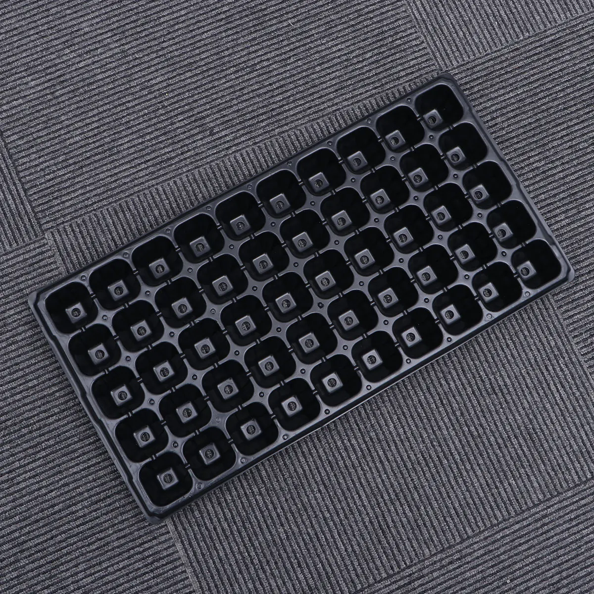 5Pcs 50-Hole High-Quality Smooth Texture Mini Hexagon Succulent Plant Pot Tray with Drainage Holes for Wedding Favors Baby