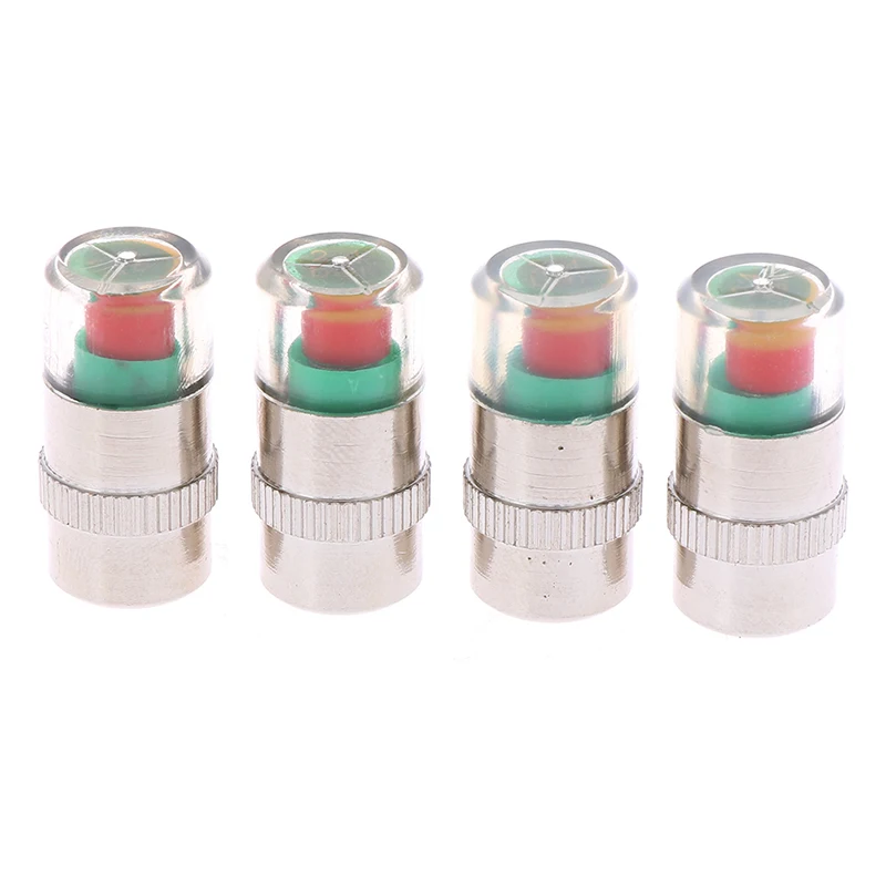 4-sensor TPMS Kit For Cars — Comes With Valve Stem Sensors, A Handy Pressure Gauge, And Instant Low-pressure Alerts