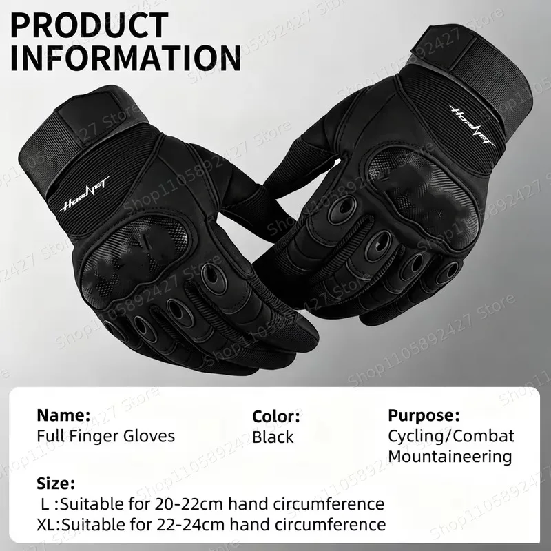 For Honda Hornet CB600F CB600 CB599 CB900F Hornet 2024-2025 Motorcycle Gloves Safety Defense Motocross Gloves Outdoor