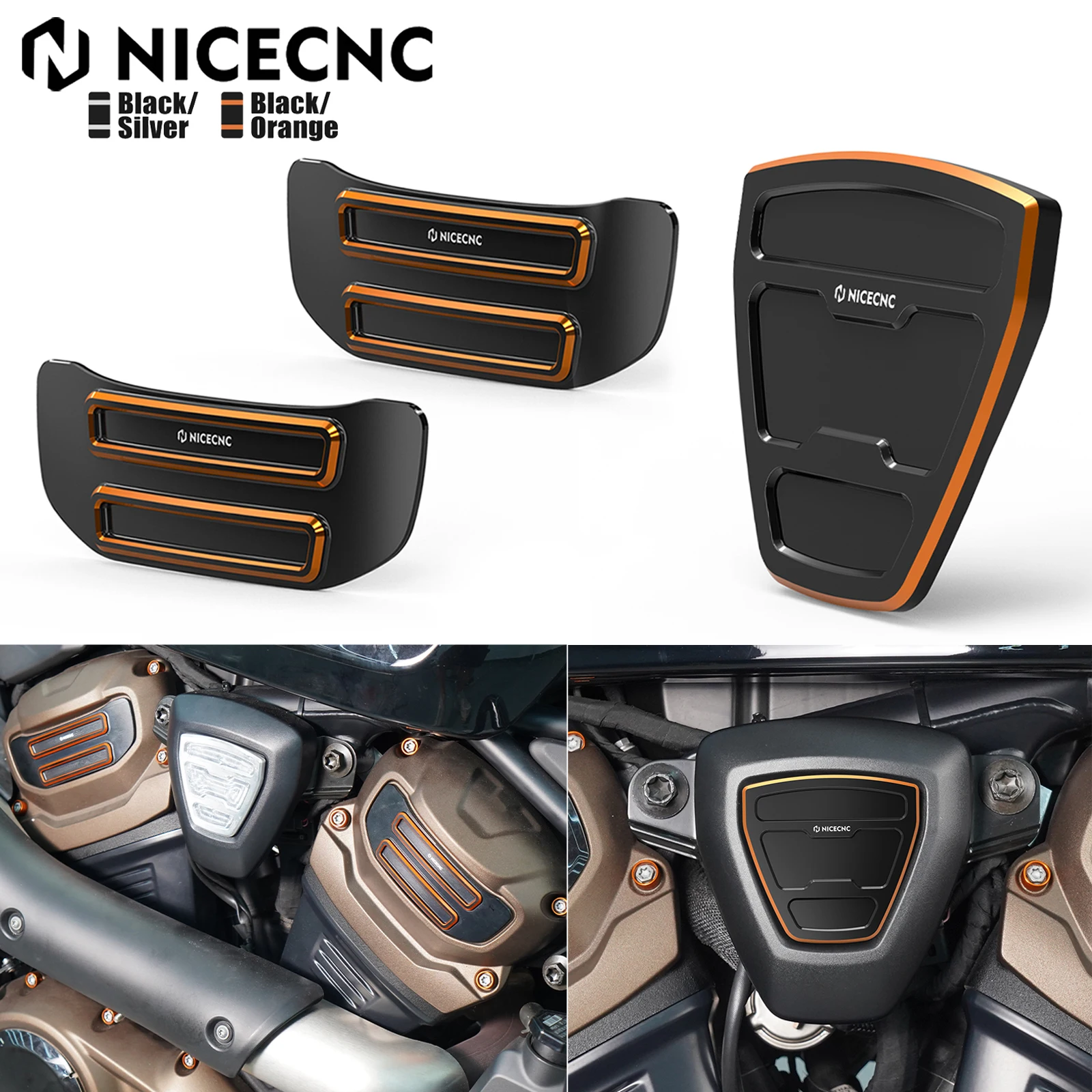 

For Harley Sportster S RH1250S 2021-2024 Cam Sprocket Medallions Side Cover Pan America 1250 RA1250 2021 2022 2023 2024