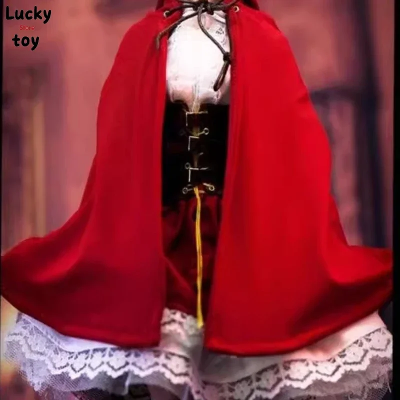 

FASToys 1/6 Scale Soldier Dress Little Red Riding Hood Gothic Lolita Set Clothes for 12inch Female Action Figures Model Toy