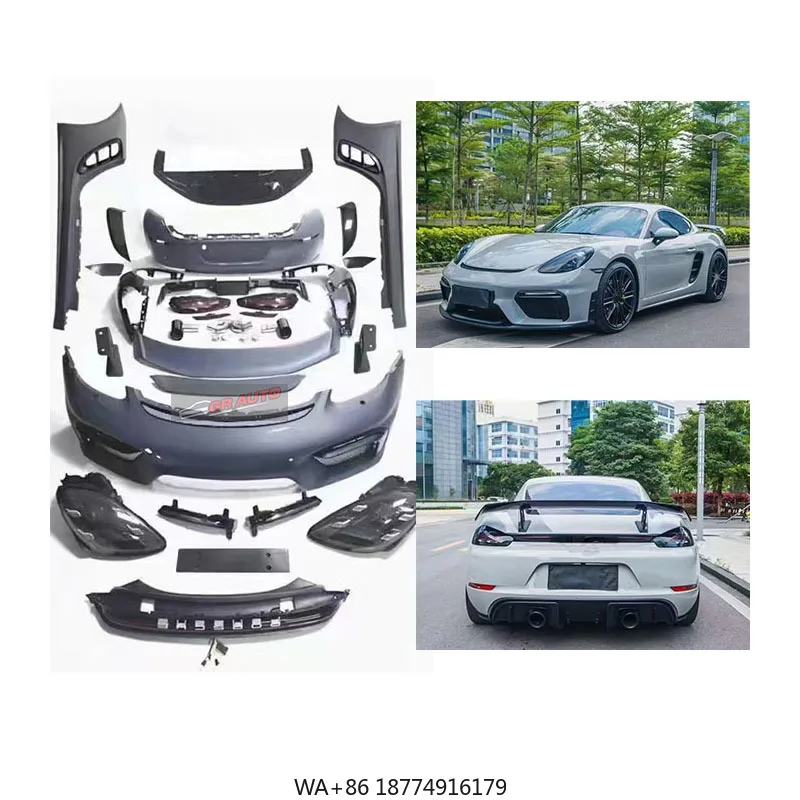 

For 12-16 981 Upgraded New 718 Large Surround Bumper Headlights Taillights Bolt-On Universal Fitment 1 Year Warranty