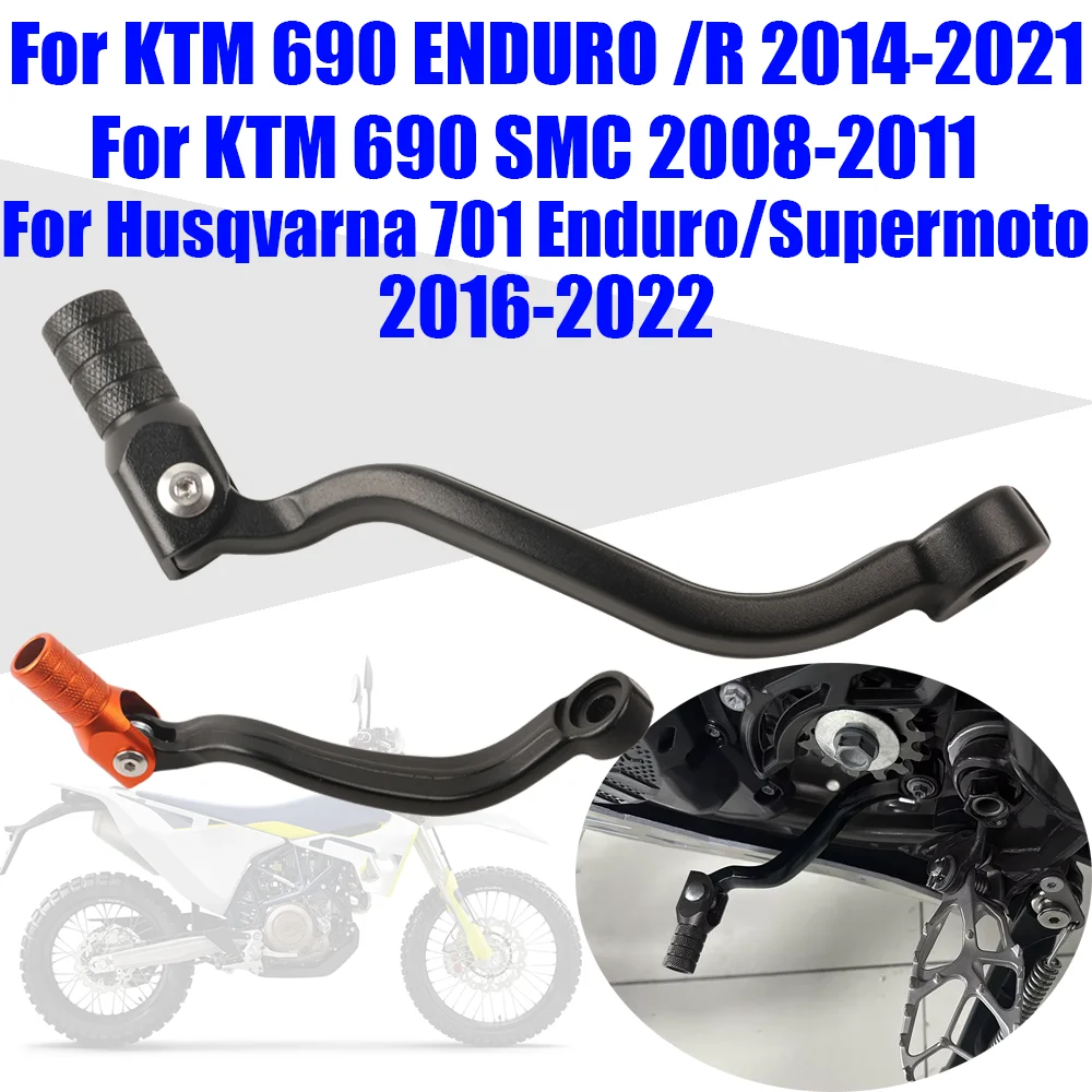 Motorcycle Accessories Forged Gear Shift Lever Shifter Lever For Husqvarna 701 ENDURO 701 SUPERMOTO KTM 690 ENDURO R 690 SMC R