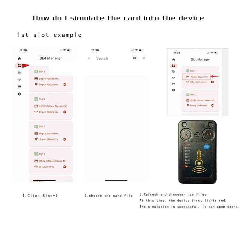 カメレオンRFIDスマートチップリーダー,キー検出,エミュレーター,バッジデコード,iso14443,em125khz,ic,13.56mhz