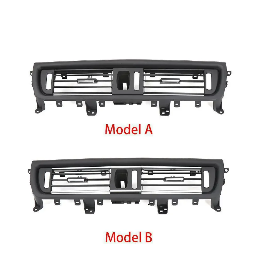 2 Styles Front Console Grill Dash AC Air Conditioner Vent For BMW F10 F11 F18 520i 523i 525i 528i 535i 64229166885 64229209136