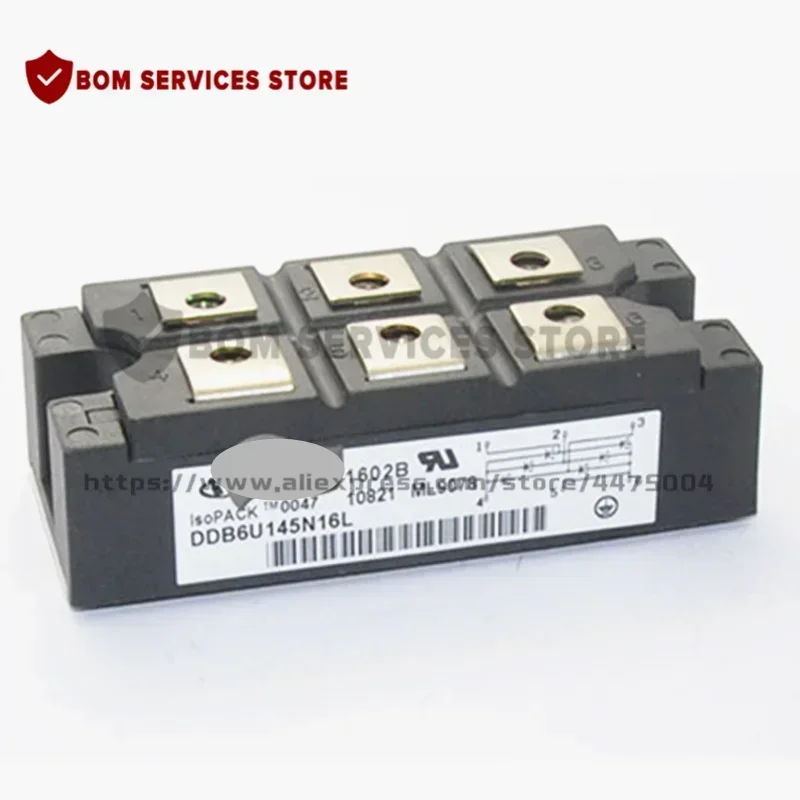 DDB6U145N16 DDB6U145N16L شحن مجاني جديد الأصلي وحدة