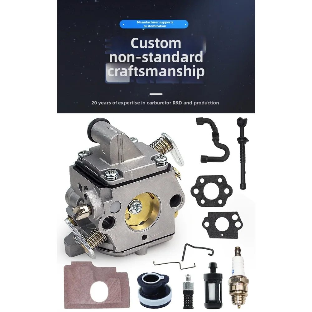 

Chainsaw Repair Parts MS180 Carburetor Chainsaw Repair Alloy Construction Carburetor Gasket Included For MS170