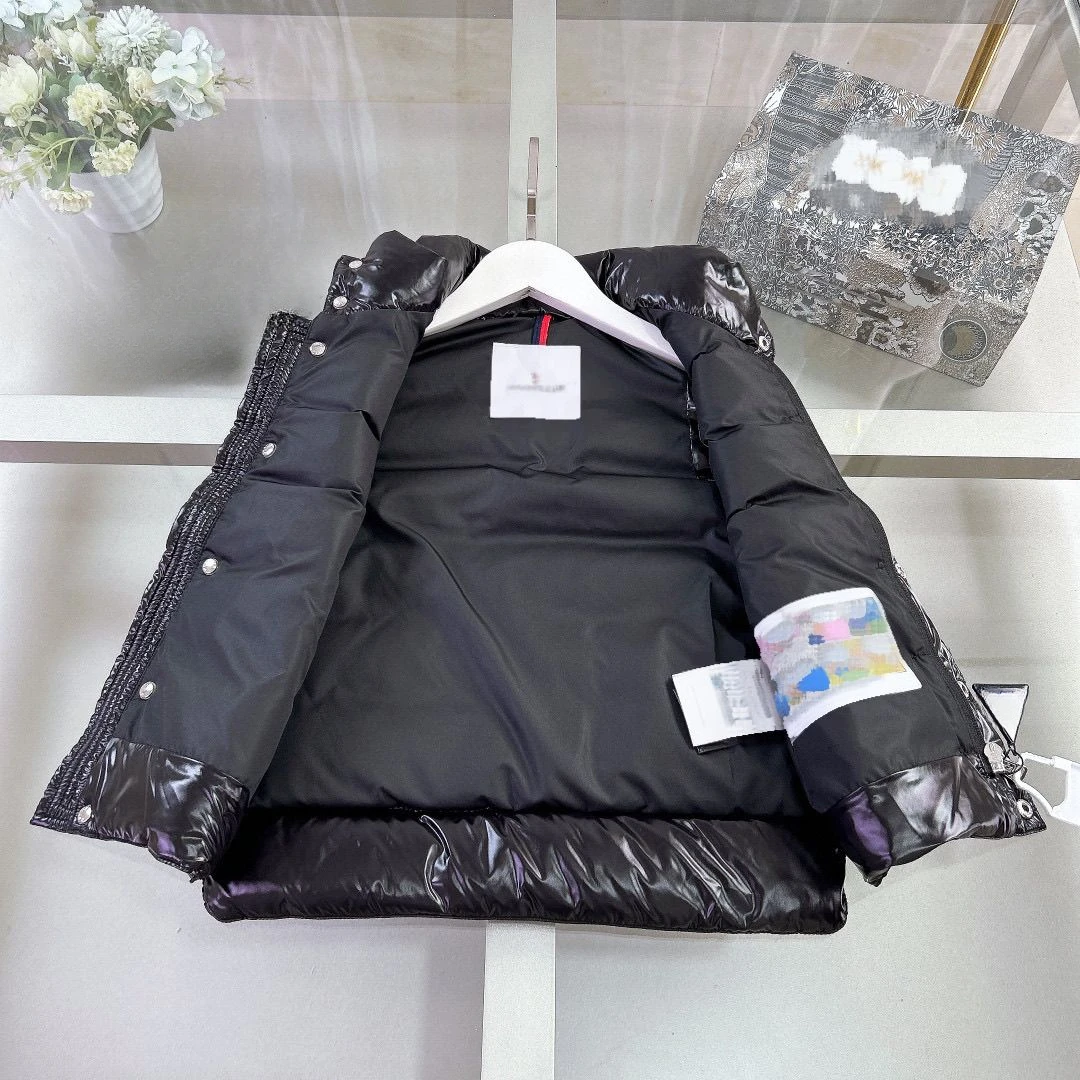 Children's classic white goose down thickened vest vest 24S winter men and women, older children wear vest down jacket