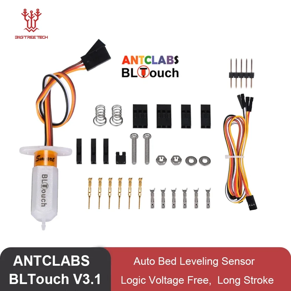 

ANTCLABS BLTouch V3.1 датчик автовыравнивания 3D bl Сенсорный датчик для Octopus V1 SKR 2 MKS Reprap Anet A8 Tevo FDM Запчасти для 3D-принтера