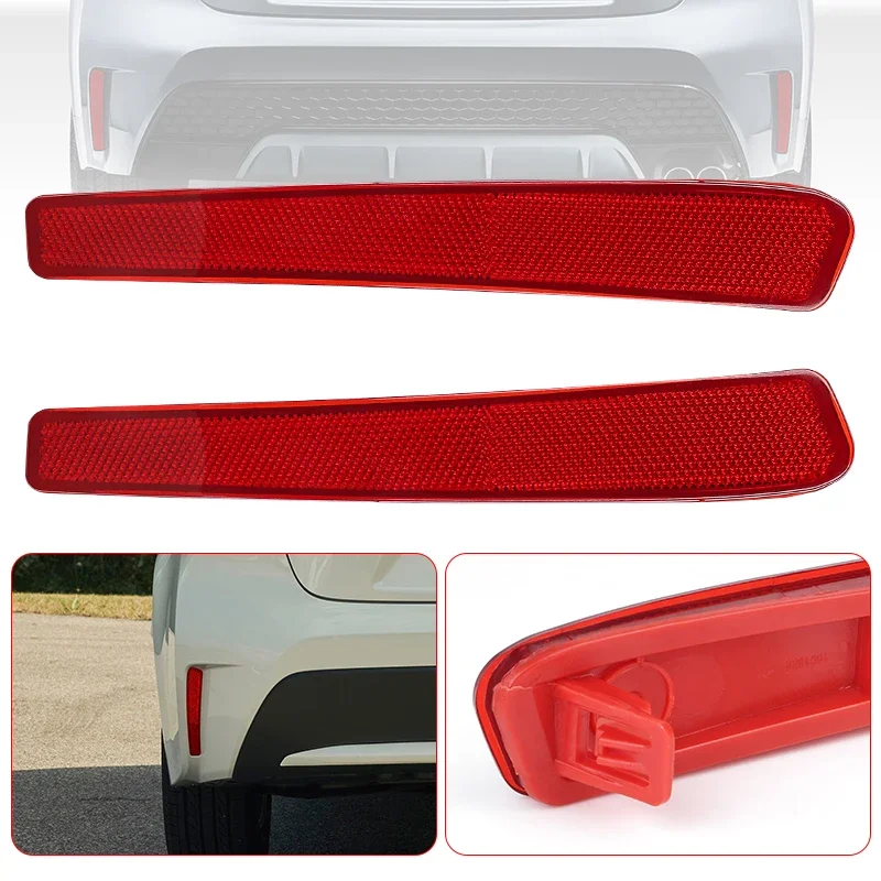 

Left Right Rear Bumper Reflector Tail Brake Warning Stop Lights Cover For Toyota Corolla 2020 2021 2022 8191002200 TO1185116