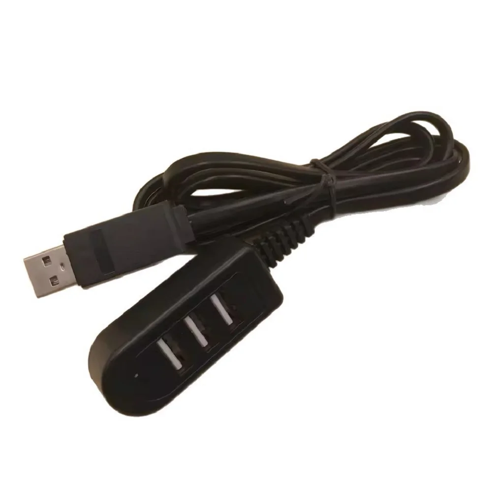 1-3Pcs 3 In 1 USB Multi-funktion Ladegerät Konverter USB Port Hub Digitale Daten Kabel Zubehör verlängerung Splitter Buchse Kabel