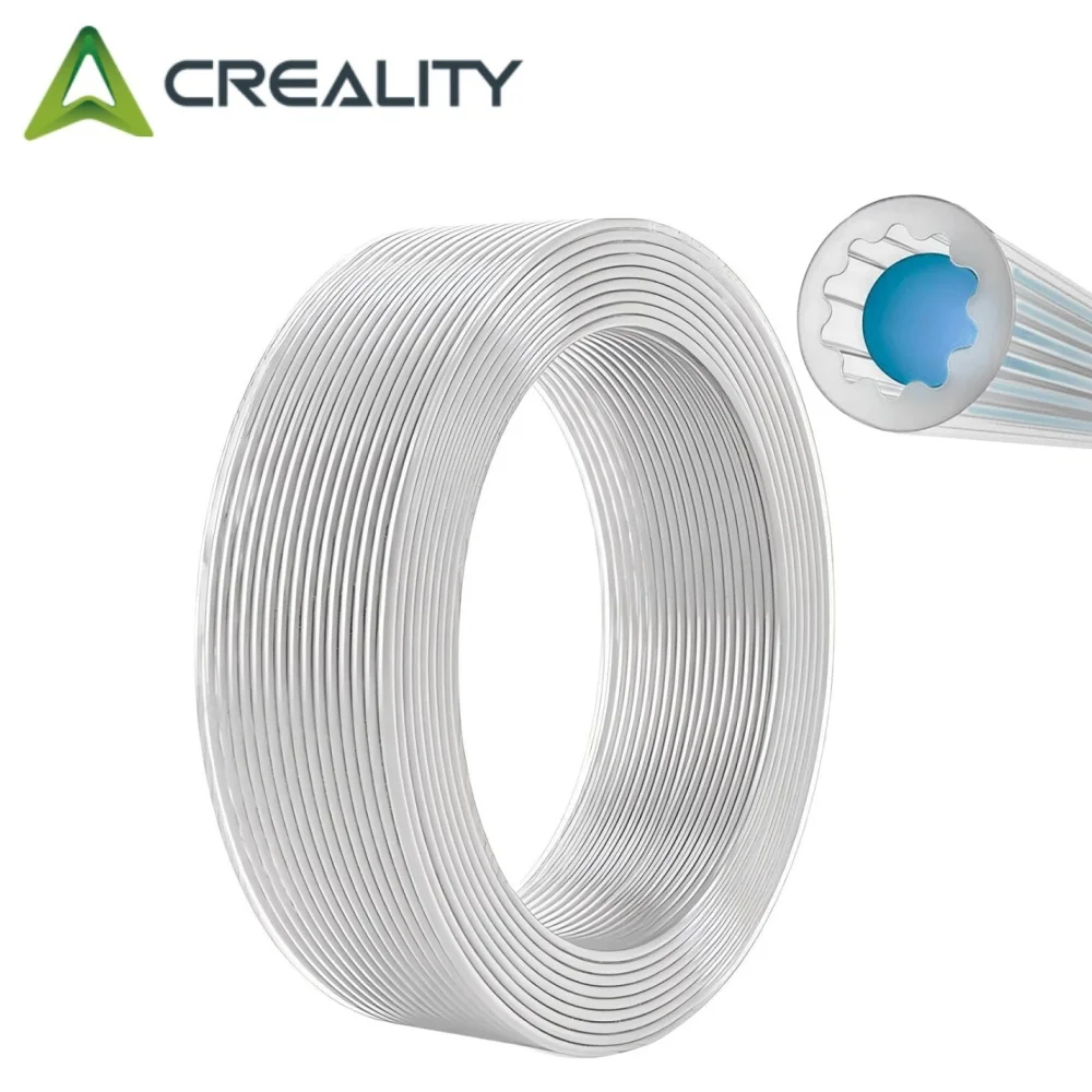 Verbesserte, widerstandsfreundliche, sternförmige PTFE-Schläuche (4 mm Außendurchmesser) für ultra-glatten Fluss – DIY 3D-Drucker für BambuLab AMS, Creality