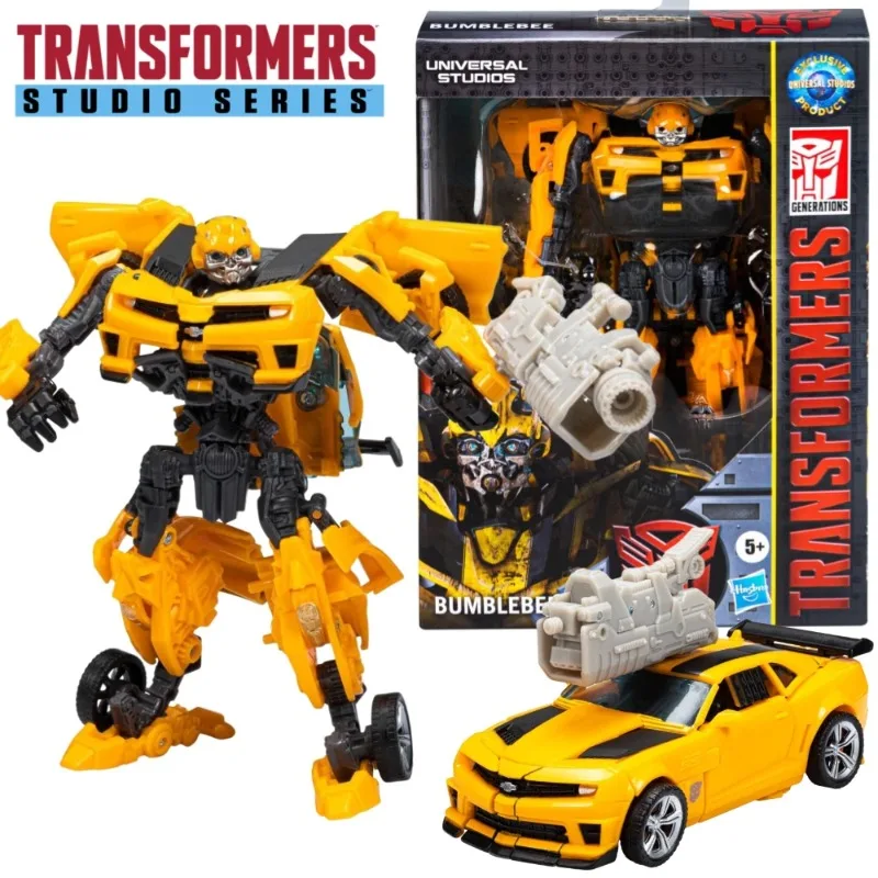 Takara Tomy Hasbro Bumblebee Transformers Studios The Ride 3D Deluxe Bumblebee Action Figure Model Collection Hobbies Toys