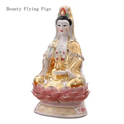 SENSORY Healing Buddha Statue,Premium Crafted Ceramic Decor for Home-Buddah for Garden Altar,Prayer, Yoga - Meditation Figurine