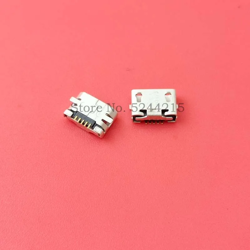 100/200PCS Micro USB Jack Dock Socket Charging Port Connector for Nokia 105 207 208 220 Dual SIM 230 Asha 500 503 Lumia 710 808