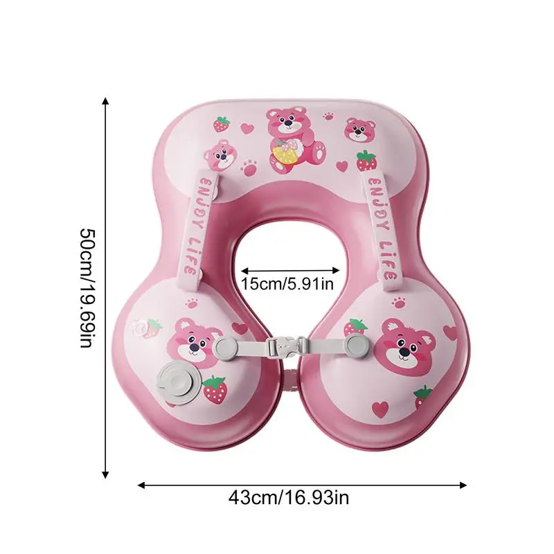 아기 플로트 풍선 수영 반지 어린이를위한 접이식 풍선 수영 Floatie 소년 소녀 해변 수영 안전 장비