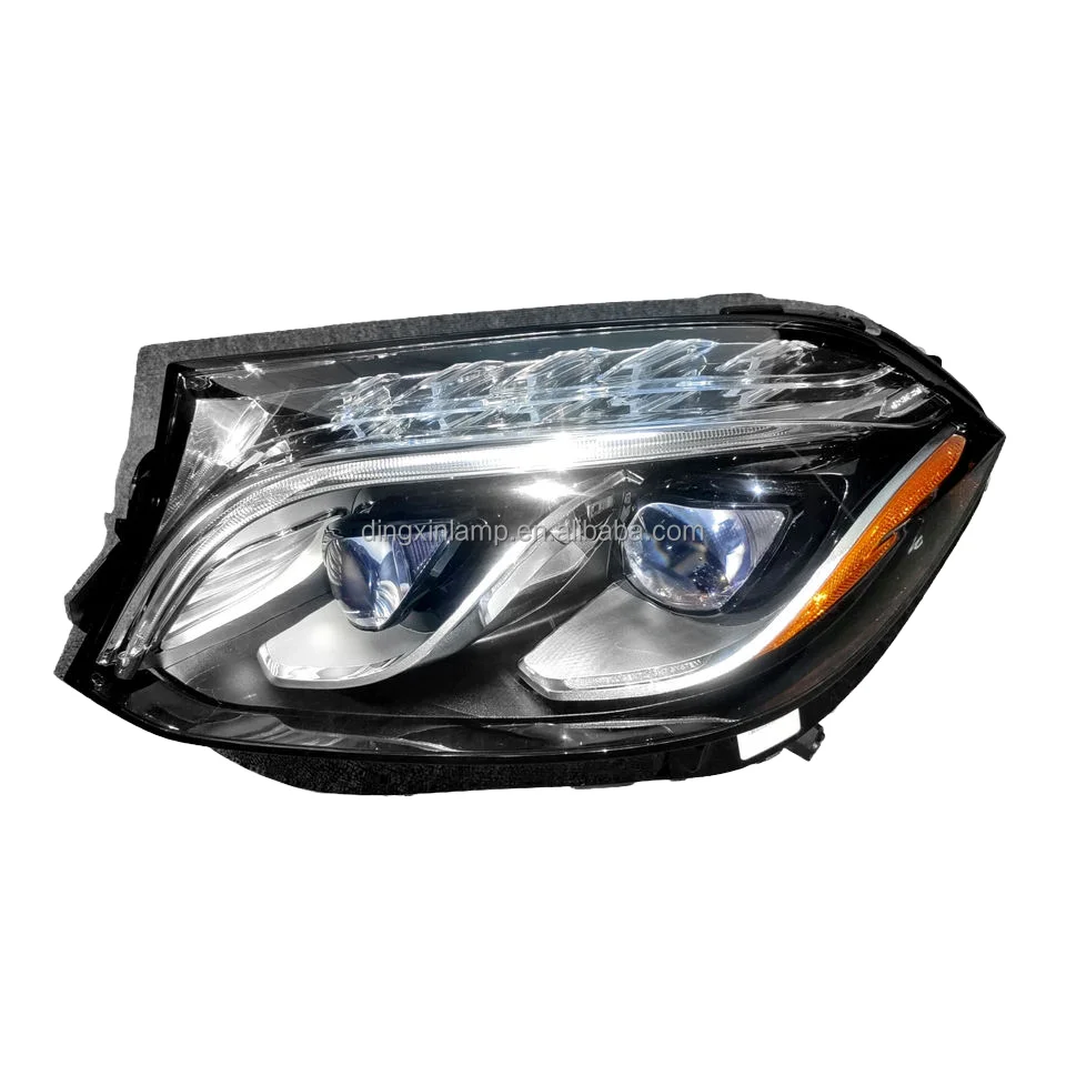 For Mercedes-Benz GLS Class W166 X166 GLS450 GLS500 GLS550 Headlight Assembly American Edition view 2