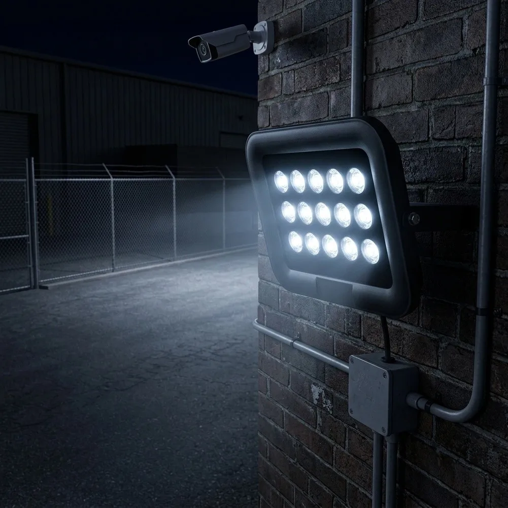 12V 850nm Infrared LED Array Light With IP65 Waterproof Metal Housing For CCTV Security Camera Low-Light Enhancement