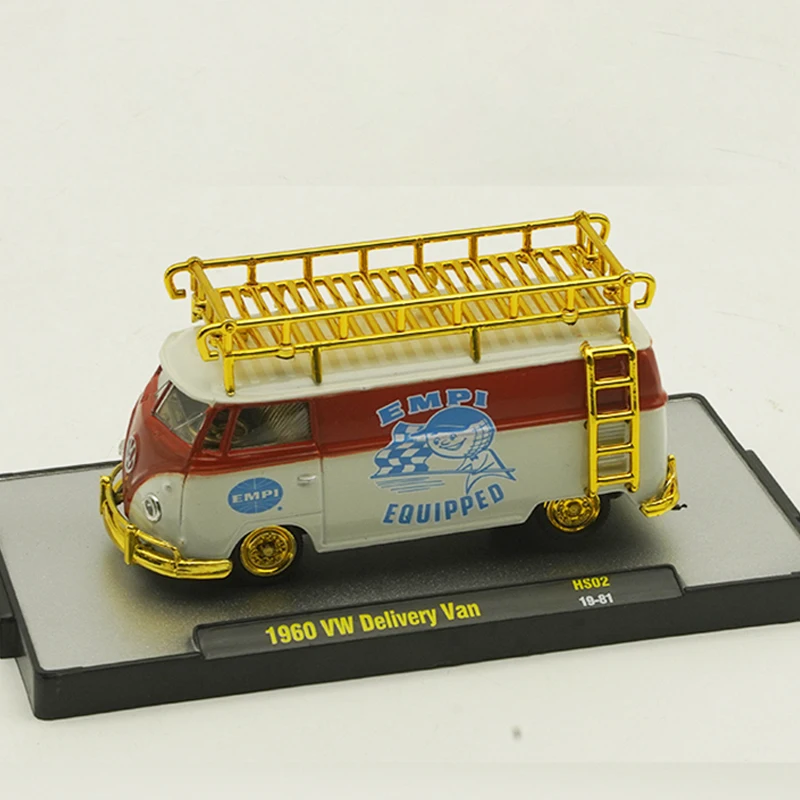 1:64 Schaal M2 Diecast Legering Volkswagen Bus T1 Bestelwagen Speelgoed Auto Model Klassieke Volwassen Nostalgie Collectie Souvenir Cadeau Statisch Display