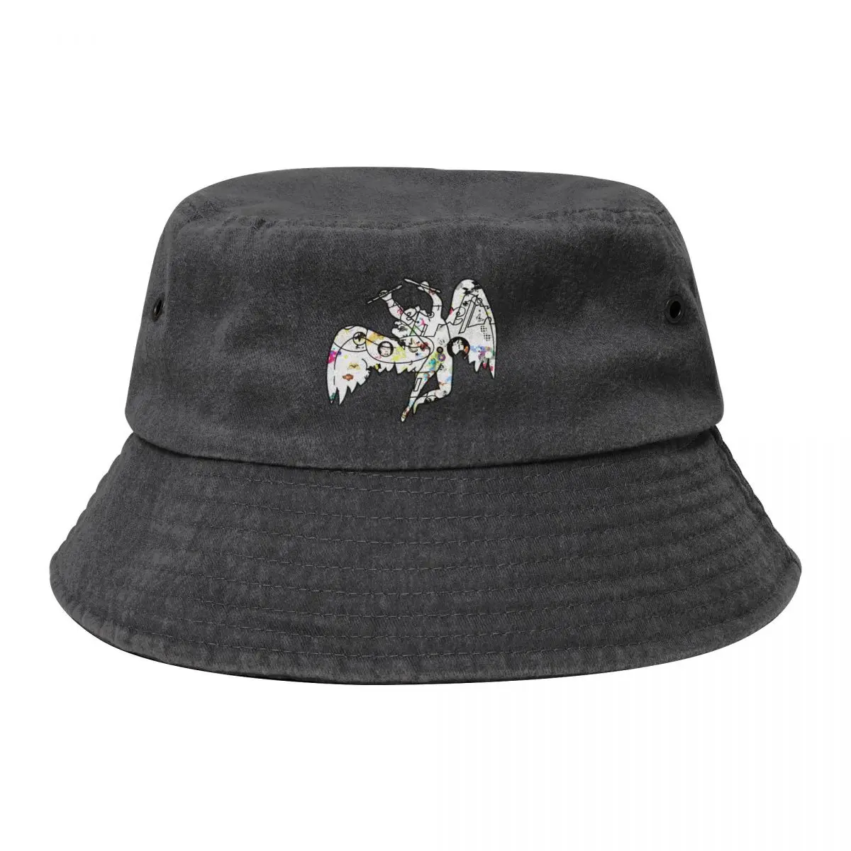 

Icarus Water art Bucket Hat fun hats Snap Back Hat Sun Hat For Children Baseball Men Women's
