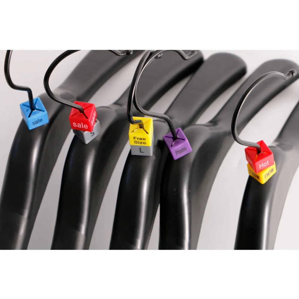 Coat Hanger Size Cubes Unisex One Size & Promo Size Garment Clothes Markers 2XS-4XL