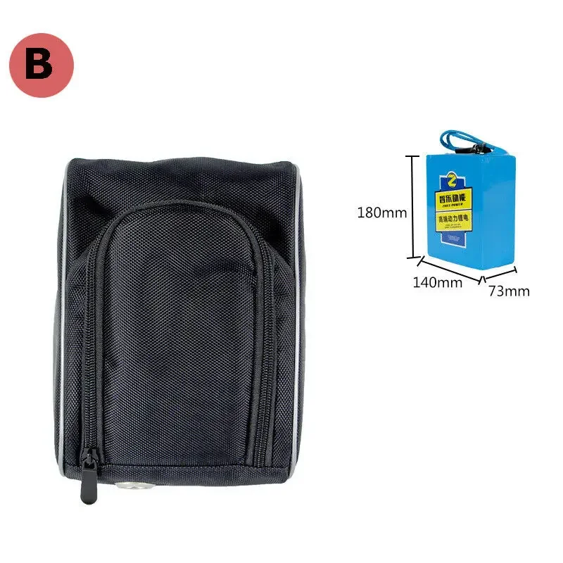 BicycleTube Frame Controller Bag Battery Case PVC li-ion Bike Bag Storage MTB Bike Accessories Cycling Saddle Bag Various Sizes