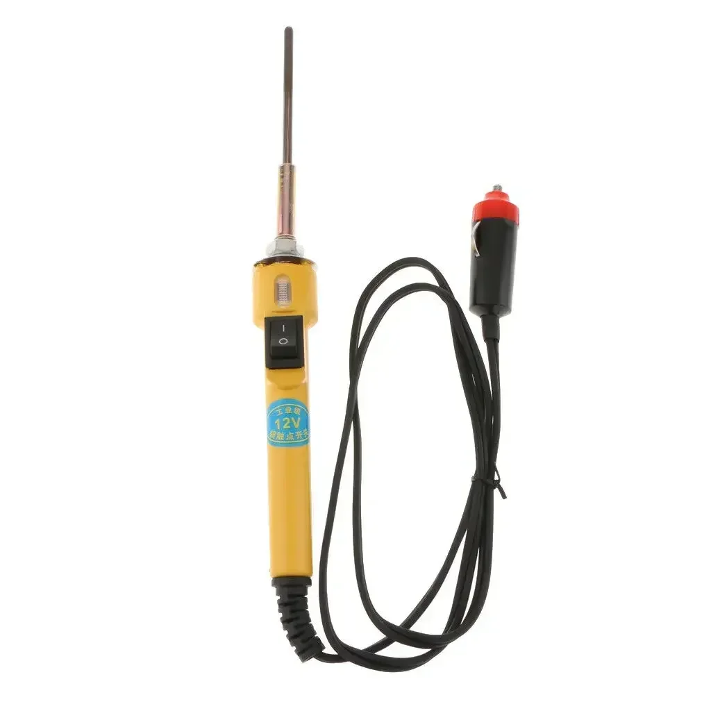 Electric Soldering Iron 12V Soldering Iron Quick Heating Power Tool External Heating Handle Heat Pencil Welding Repair Tools