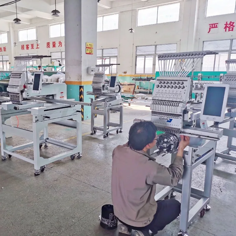 Customized Single Head Cap Flat T-shirt Portable Embroidery Computerized Dahao Software Monogram Embroidery Machine