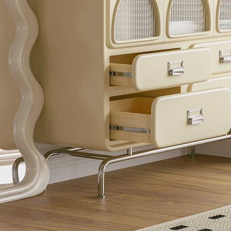 Gabinetes nórdicos de lujo para sala de estar, cajones de almacenamiento, gabinetes estéticos Premium para sala de estar, Vitrinas modernas de moda, muebles para el hogar