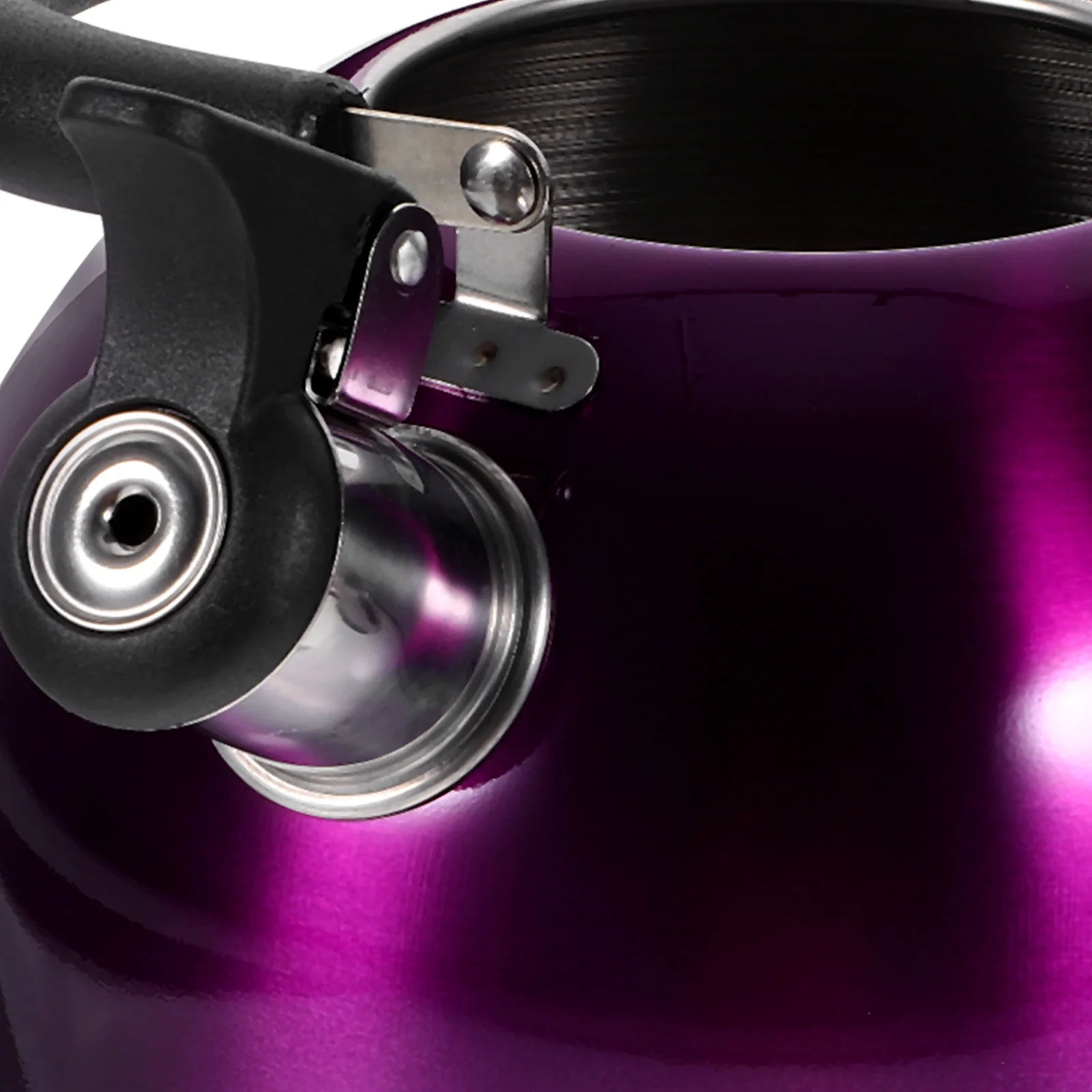 

Tea Kettle with Whistle Whistling Camping Steel Teapot Stovetop Stainless Kettles Teakettle