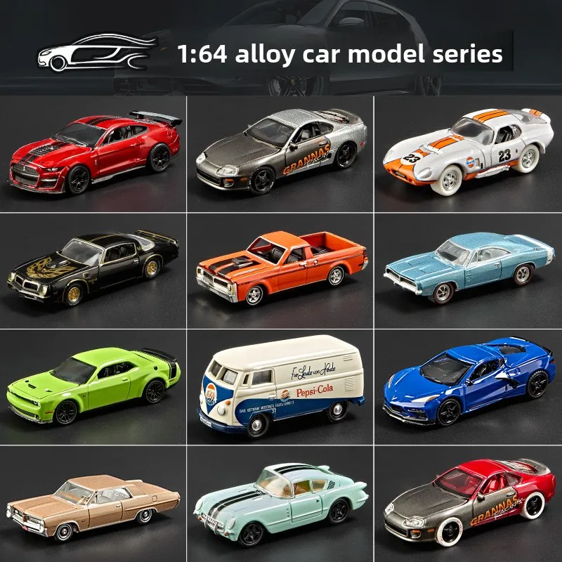 

Масштаб 1:64 GT500 T1 Supra Firebird Daytona Stardust, литые под давлением модели из сплава, серия игрушек, миниатюрные автомобили для детей, игрушки, подарки