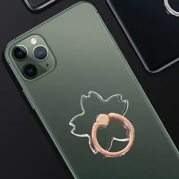 Průhledný držák na prsten pro mobilní telefon s otočením o 360 °, průhledný stojánek s uchopením pro prsty, kompatibilní s iPhone, Xiaomi a pouzdrem na telefon 10 nejlepší prodej telefon zvoní - №2