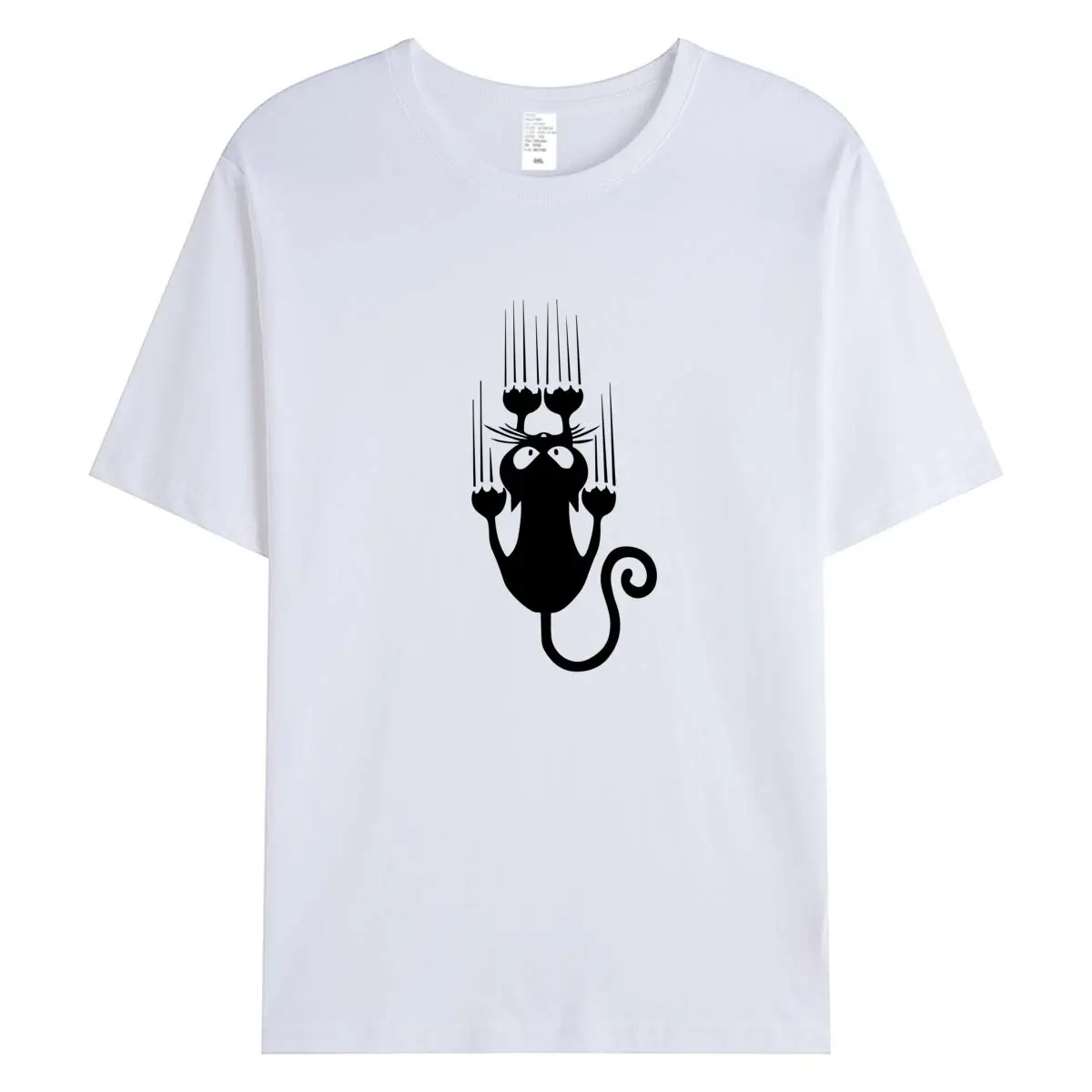 Damskie koszulki T-shirt Oversize Damski Top Letni Krótki Rękaw Koszulka 100% Bawełna Nowe Graficzne Koszulki Damskie Ubrania — zdjęcie 3