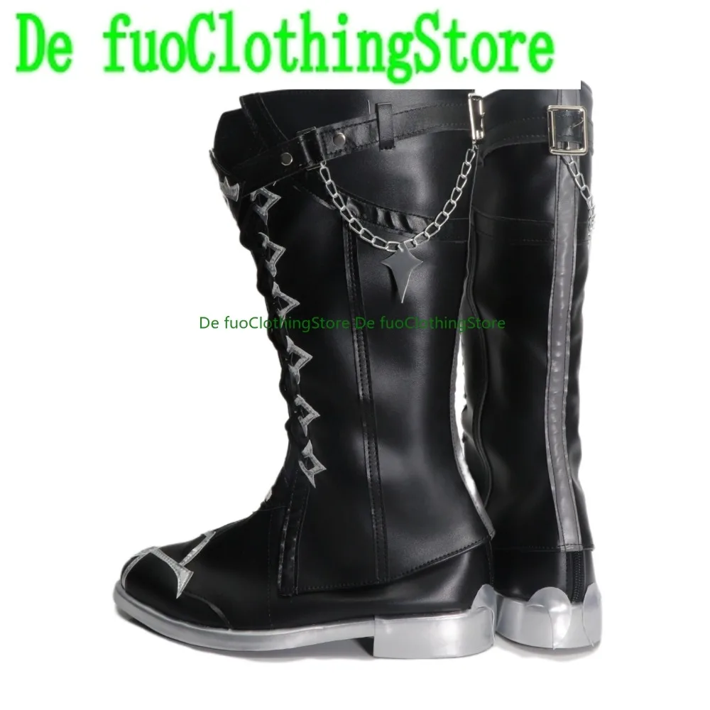 DefuoClothing Genshin Impact Freminet Cos Shoes Large Size Height Increase HalloweenAnime Hallowen Play Role Character Game Shoe