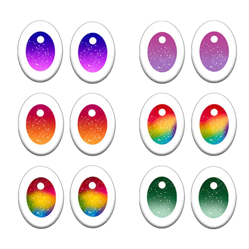 6pairs Eye Replacement Parts For Labubu Dolls Simulation Changing Eye Slices Diy Customed Dolls Hands Feet Accessories