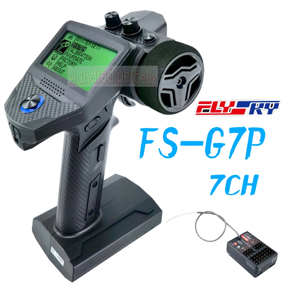 

FLYSKY FS-G7P G7P 2.4G 7CH ANT Protocol Radio Transmitter PWM PPM I-BUS SBUS Output with FS-R7P R7P RC Receiver for RC Car Boat