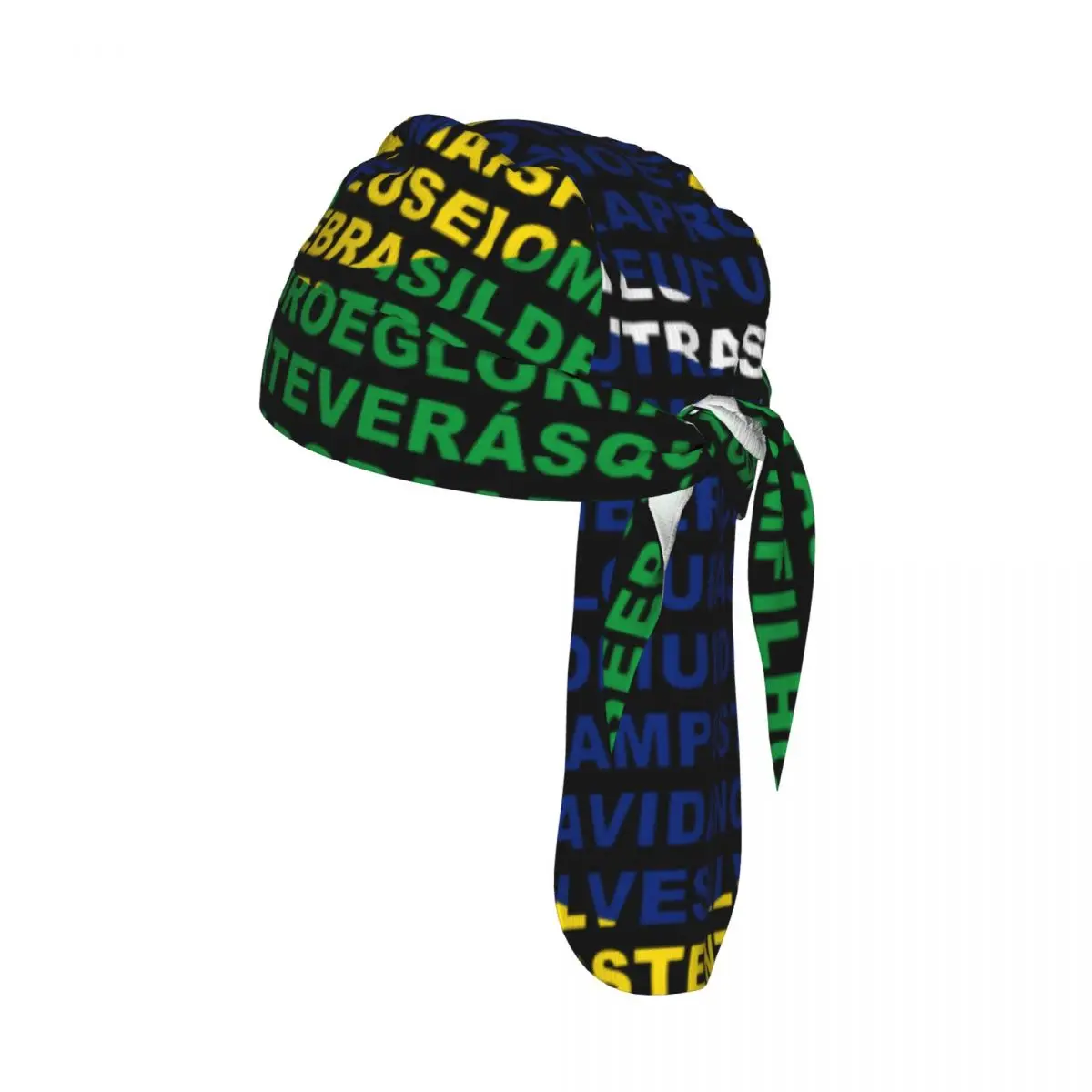 

Cycling Breathable Cycling Headwear Brazil Flag Quick-Dry Bicycle Scarf Cap