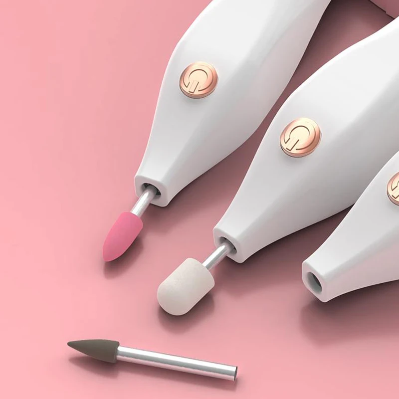 Mini elektrische manicure Art Pen Tools Elektrische nagellakboormachine Draagbaar voor gelverwijderaar Elektrische nagellakboor