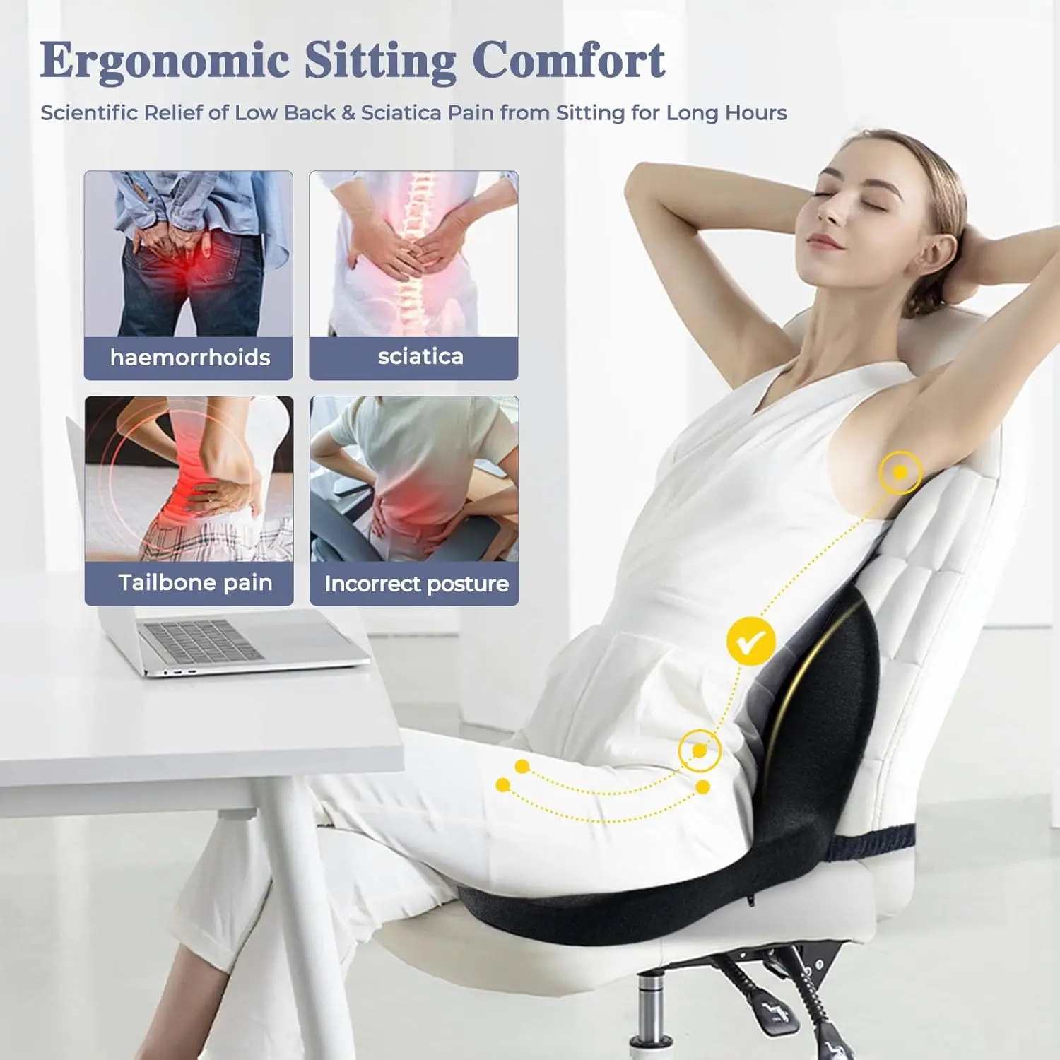 Thumbnail 3 - #58 Best Back & Lumbar Support Cushions to Buy In 2026