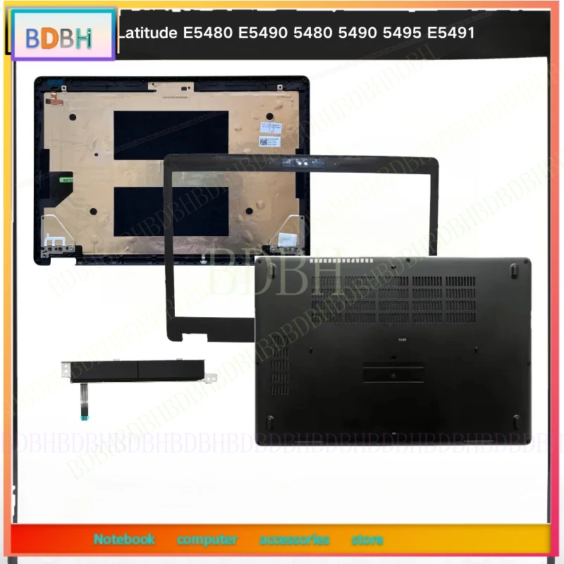 New For Kailxuling Latitude E5480 E5490 5480 5490 LCD Cover A Shell / Hinges 0H9K23 H9K23 0N92JC / Bezel 023TT6/Bottom A169B1