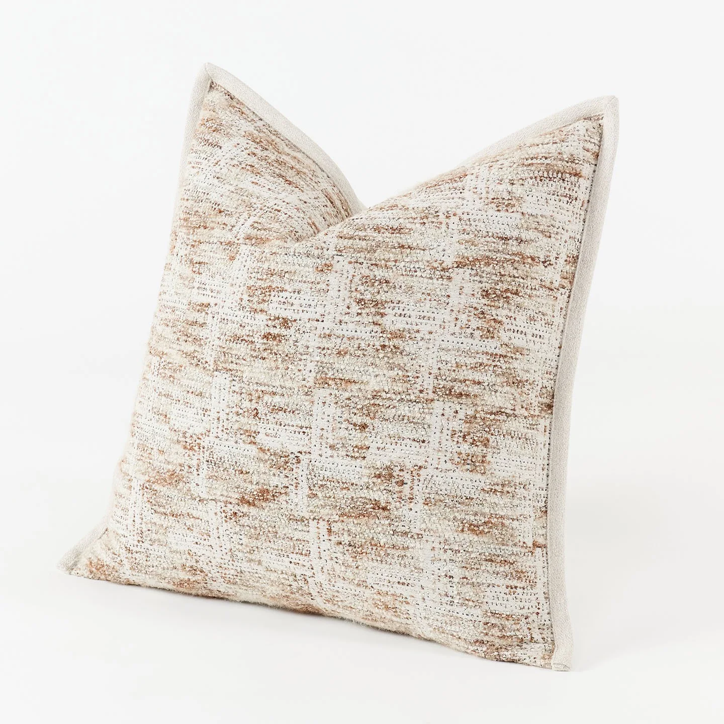 Vintage Distressed Textured 45x45cm Cushion Cover Japanese Minimalists Wabi Sabi Style Decorative Pillow For Living Room