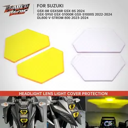 Motorcycle Headlight Lens Cover Guard Protector For Suzuki GSX-8R GSX-8S GSX 8S 8R GSXS950 GSXS1000 DL800 V-Strom 800 2022-2025