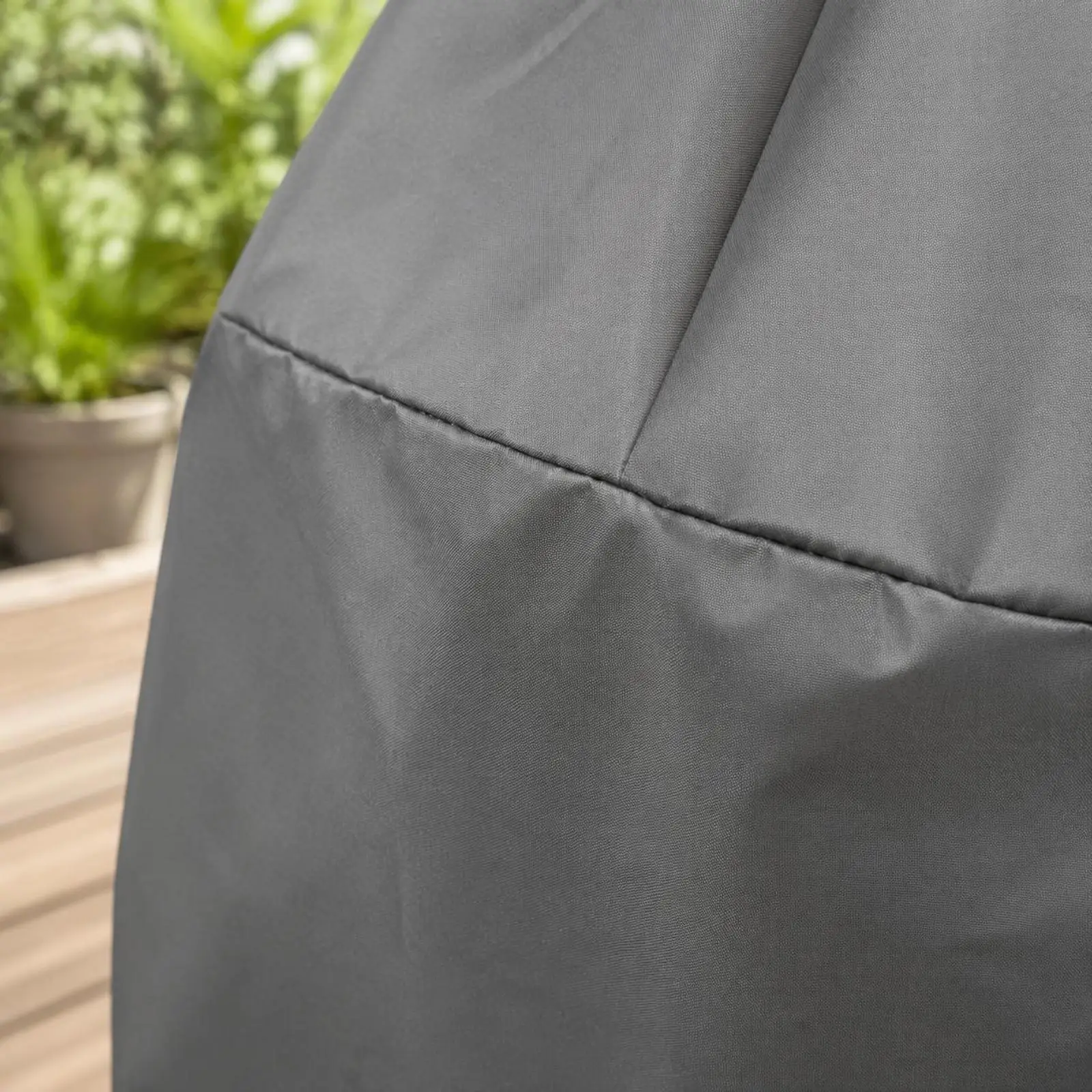 Patio Heater Cover Outdoor Waterproof Zippered Polyester Tear Resistant Protection for Gas Heating Unit