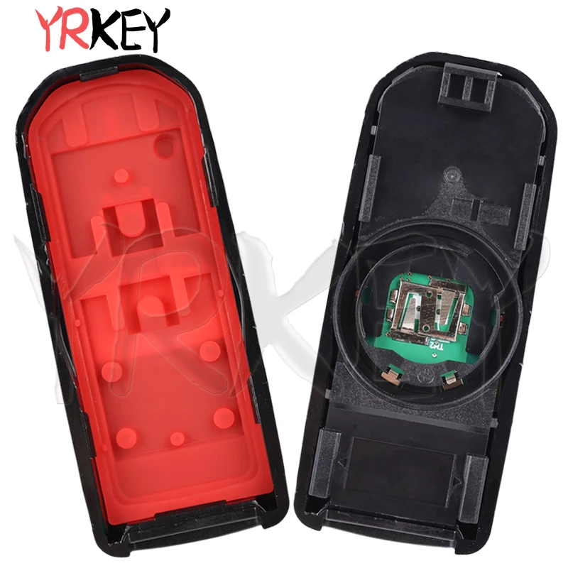 

YRKEY Smart Car Keys Fobs for YAMAHA Motorcycle TMAX560 TMAX530 2016-2021 Auto Remote key 315/433Mhz ID49 Chip Uncut Key Blade