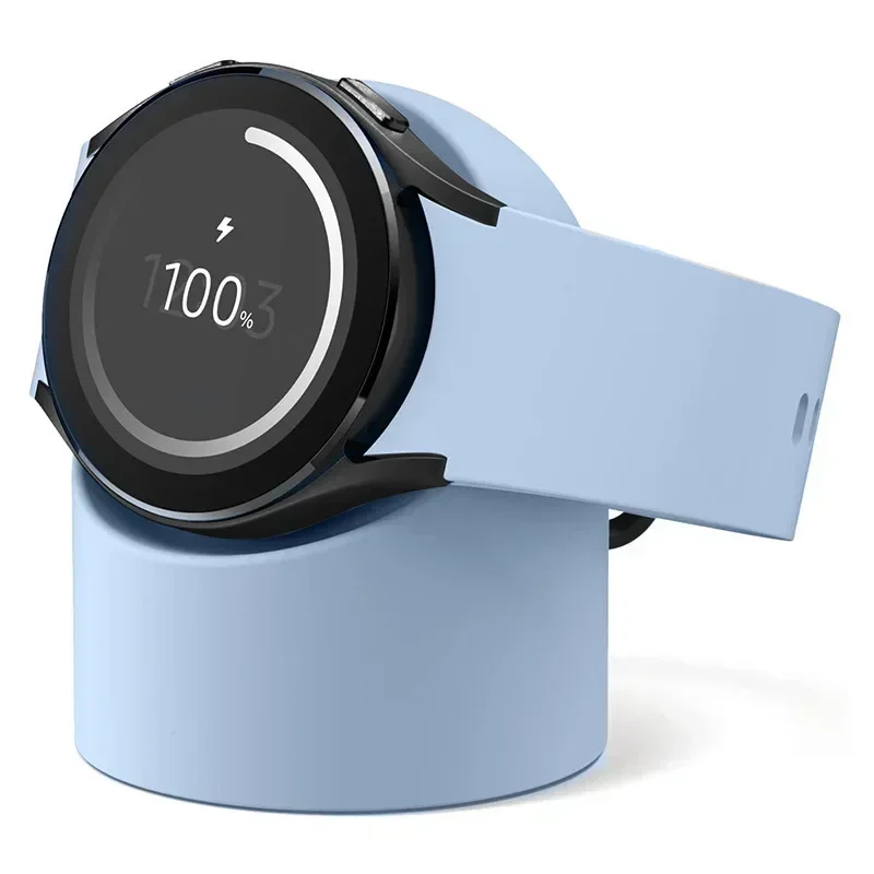 Kompatibel mit Samsung Galaxy Watch 7 6 5 4 3 Ladeständer 40 44 46 mm Galaxy Watch 5Pro Ladegerät Silikonständer Ladestation